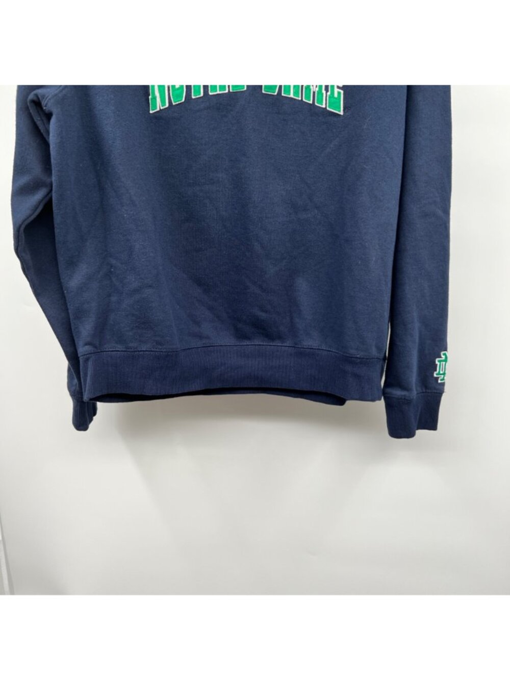 Colosseum Athletics Navy Blue Notre Dame Sweatshirt Womens Size XL - Picture 2 of 10